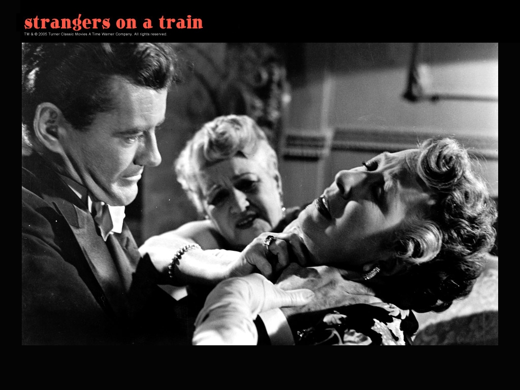 Scene from Hitchcock's "Strangers On A Train"